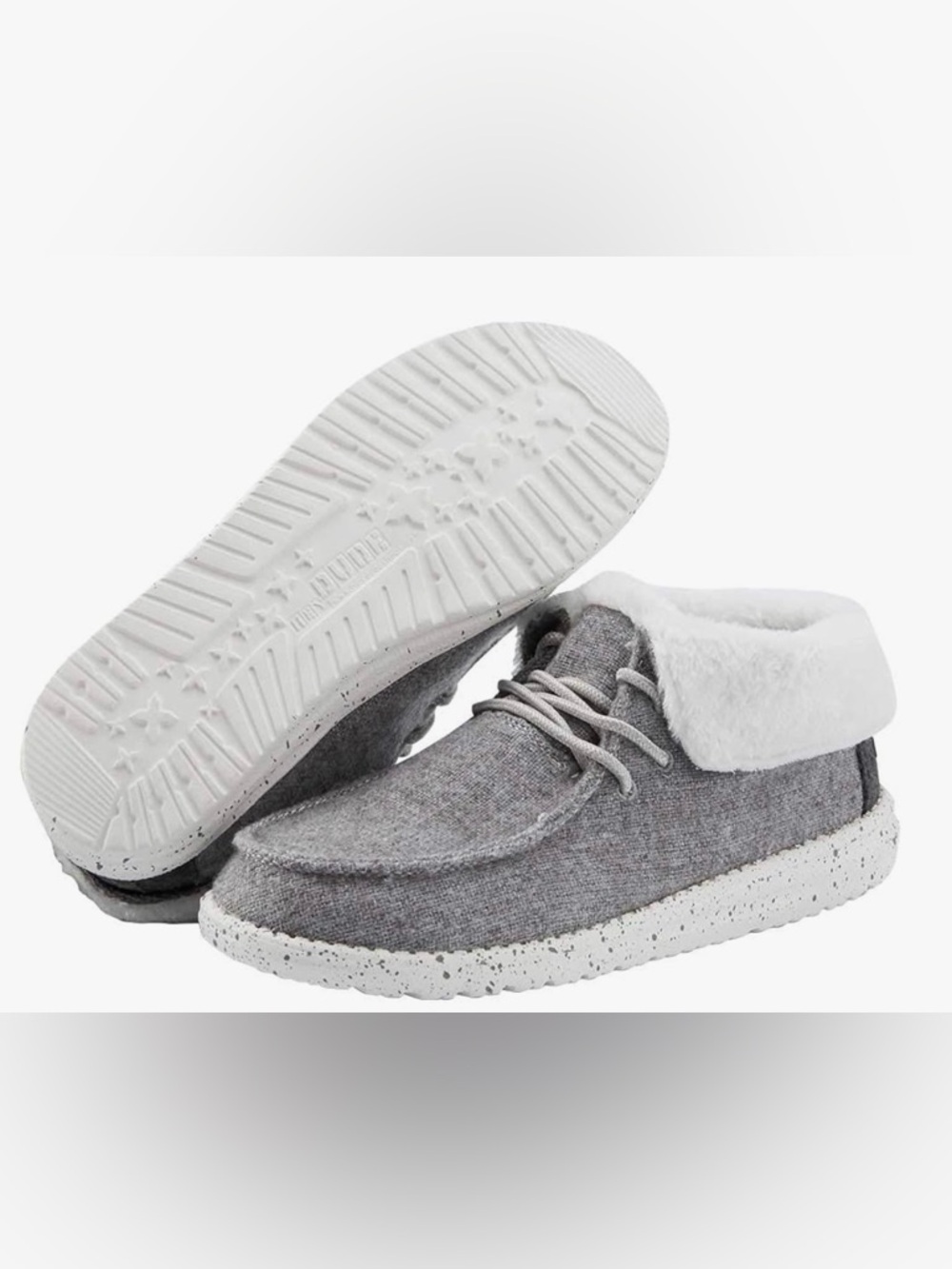 NIB Hey Dude Women's Britt Shoes Size 6 Charcoal